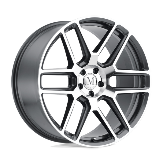 Mandrus OTTO 18X8.5 42 5X112/5X112 GUNMETAL W/ MIRROR CUT FACE