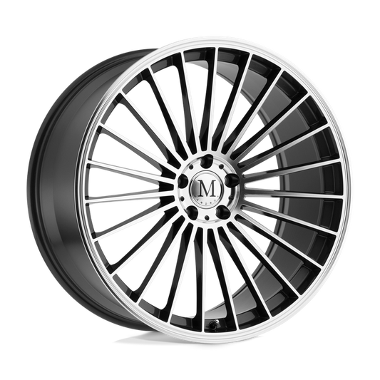 Mandrus 23 18X9.5 50 5X112/5X112 GUNMETAL W/ MIRROR CUT FACE