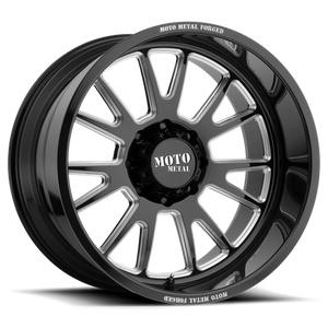 Moto Metal MO401 20X10 -24 6X139.7/6X5.5 Gloss Black Milled