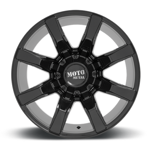 Moto Metal MO804 SPIDER 22X12 -44 5X127/5X139.7/5X5.0/5.5 Gloss Black