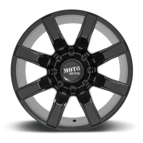 Moto Metal MO804 SPIDER 20X9 18 8X165.1/8X6.5 Gloss Black