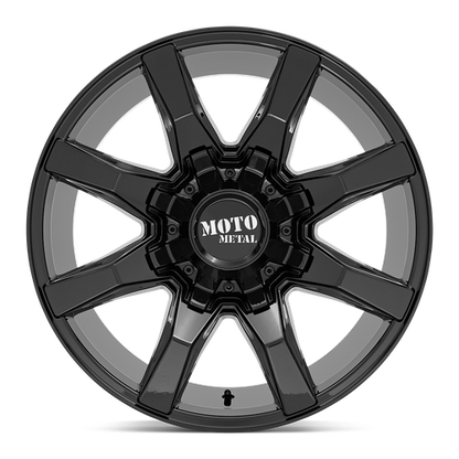 Moto Metal MO804 SPIDER 20X10 12 BLANK GLOSS BLACK