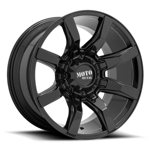 Moto Metal MO804 SPIDER 22X10 -18 5X127/5X139.7/5X5.0/5.5 Gloss Black
