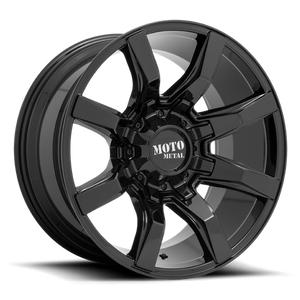 Moto Metal MO804 SPIDER 20X9 18 6X120/6X139.7/6X120/5.5 Gloss Black