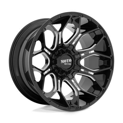 Moto Metal MO808 SNIPER 20X9 0 6X135/6X5.3/6X139.7/6X5.5 Gloss Black Milled