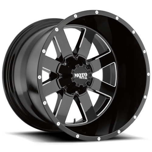 Moto Metal MO962 22X14 -76 6X135/6X5.3 Gloss Black Milled