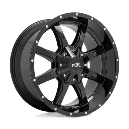 Moto Metal MO970 20X9 0 5X127/5X139.7 GLOSS BLACK WITH MILLED LIP