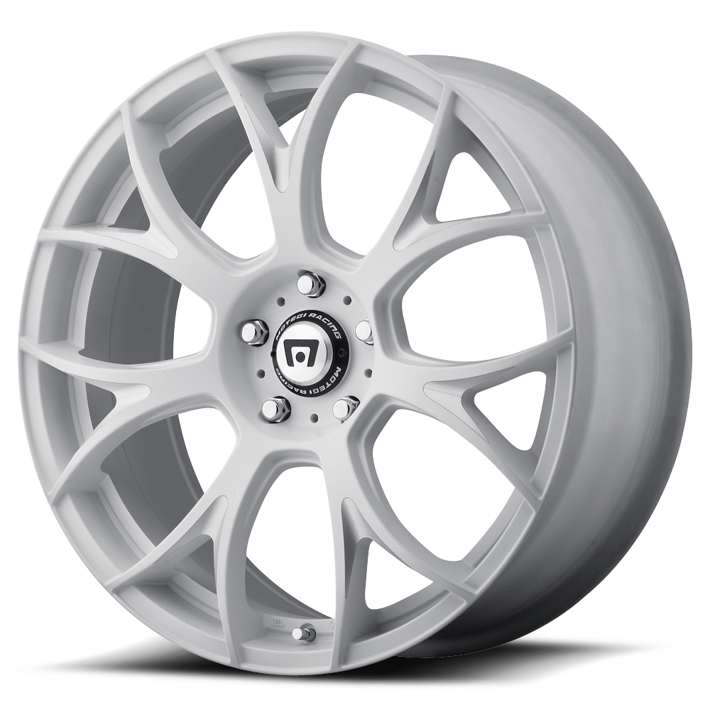 MOTEGI MR126 20X8.5 38 5X120 MATTE WHITE WITH MILLED ACCENTS