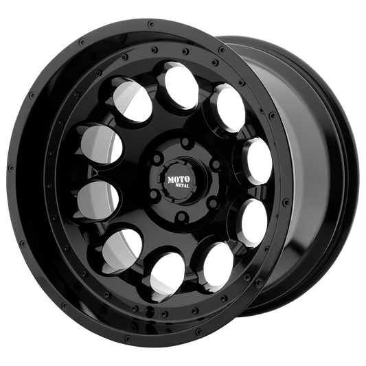 MOTO METAL MO990 ROTARY 20X9 0 8X165.1 GLOSS BLACK