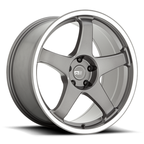 Motegi MR151 CS5 19X8.5 30 5X100/5X100 Gunmetal With Machined Lip
