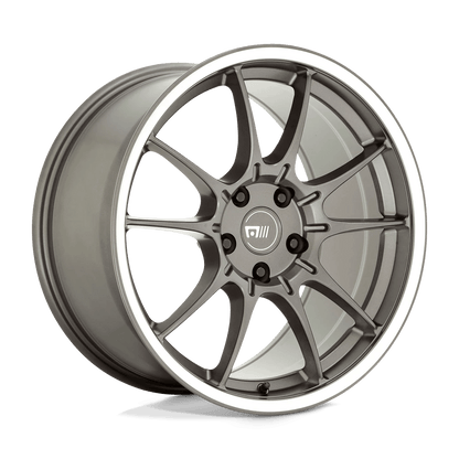 Motegi MR152 SS5 18X9.5 40 5X100/5X100 Gunmetal With Machined Lip
