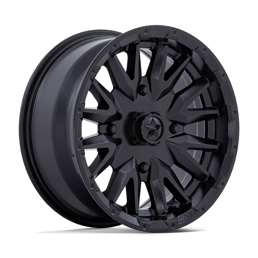 MSA OFFROAD WHEELS M49 CREED 16X7 10 4X156 MATTE BLACK