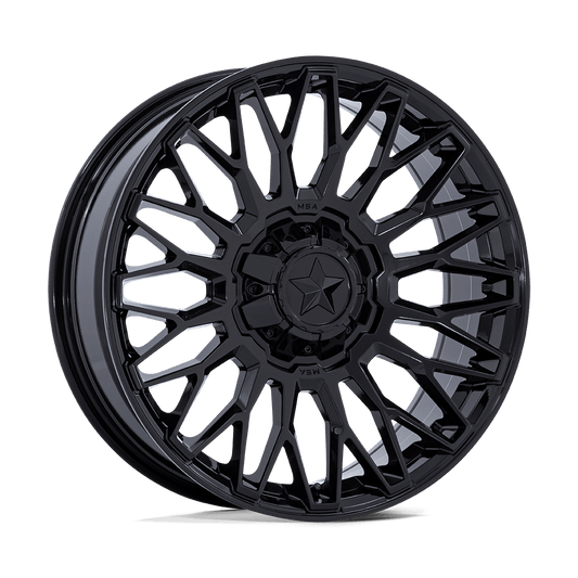 MSA OFFROAD WHEELS M50 CLUBBER 15X7 10 4X137/4X156 GLOSS BLACK