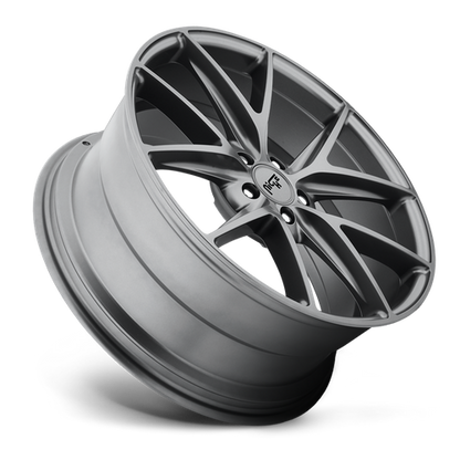 Niche 1PC M116 MISANO 18X8 42 5X112 MATTE GUN METAL