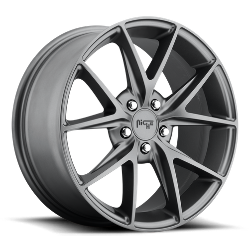 Niche 1PC M116 MISANO 20X10.5 69 5X120.65/5X4.75 MATTE GUN METAL