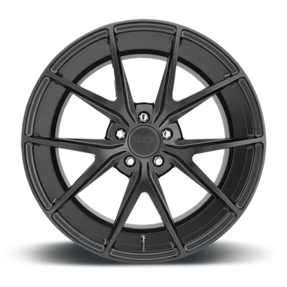 Niche 1PC M117 MISANO 22X9 38 5X112 MATTE BLACK