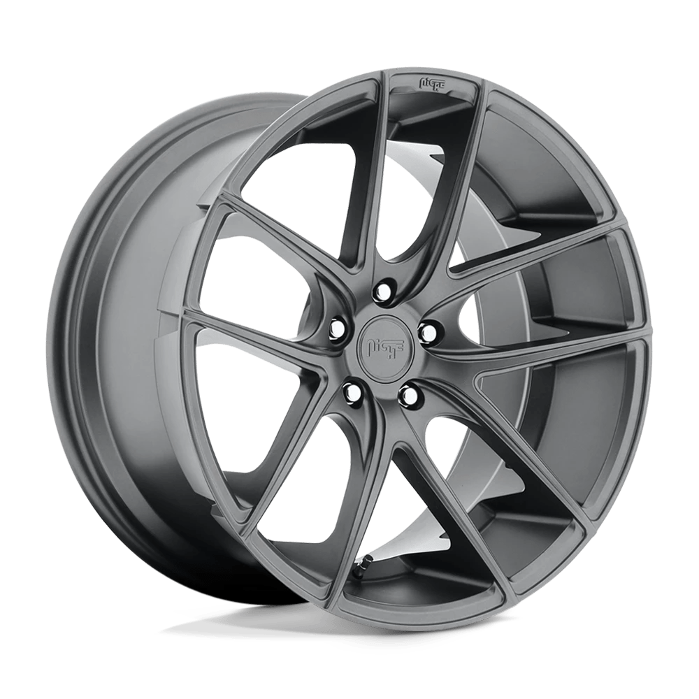 Niche 1PC M129 TARGA 20X10 40 5X114.3/5X4.5 MATTE GUN METAL