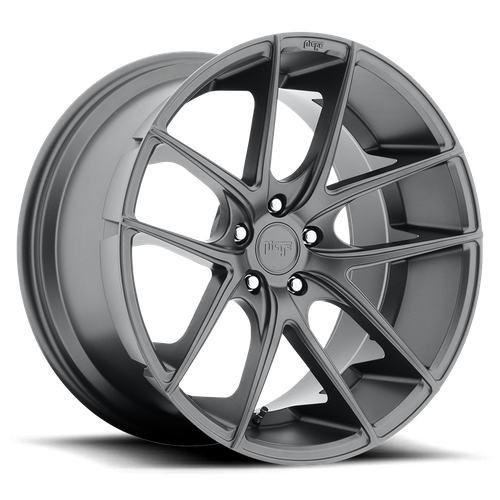 Niche 1PC M129 TARGA 19X8.5 35 5X120/5X4.72 MATTE GUN METAL