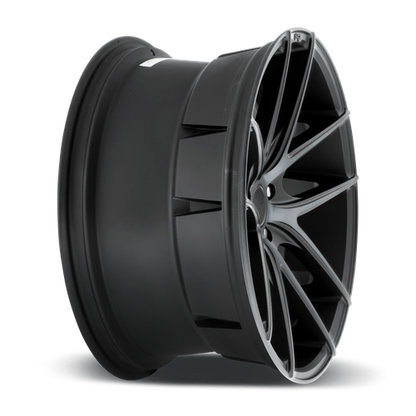 Niche 1PC M130 TARGA 20X10.5 40 5X130 MATTE BLACK DOUBLE DARK TINT