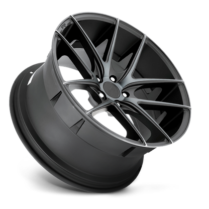 Niche 1PC M130 TARGA 20X10.5 40 5X130 MATTE BLACK DOUBLE DARK TINT