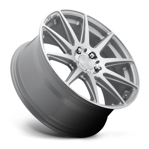 Niche 1PC M146 ESSEN 19X8.5 42 5X112 GLOSS SILVER MACHINED