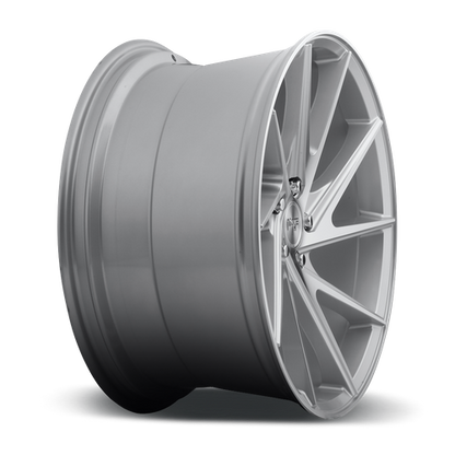 Niche 1PC M162 INVERT 20X9 35 5X120/5X4.72 GLOSS SILVER MACHINED