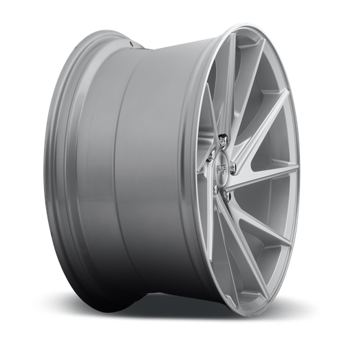 Niche 1PC M162 INVERT 20X9 38 5X112/5X112 GLOSS SILVER MACHINED