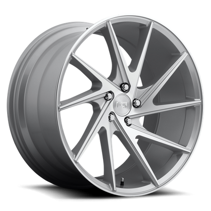 Niche 1PC M162 INVERT 20X9 35 5X120/5X4.72 GLOSS SILVER MACHINED