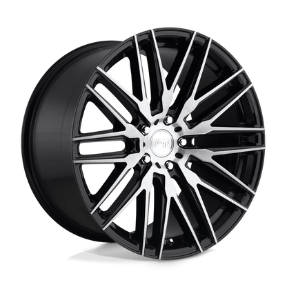 Niche 1PC M165 ANZIO 22X10.5 40 5X120/5X4.72 GLOSS BLACK BRUSHED