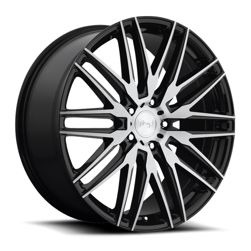 Niche 1PC M165 ANZIO 22X10.5 40 5X120/5X4.72 GLOSS BLACK BRUSHED