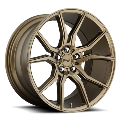 Niche 1PC M167 ASCARI 19X9.5 35 5X114.3/5X4.5 GLOSS BRONZE