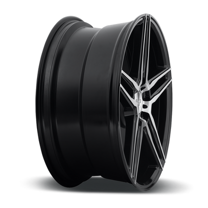 Niche 1PC M169 TURIN 19X9.5 35 5X114.3/5X4.5 MATTE BLACK MACHINED