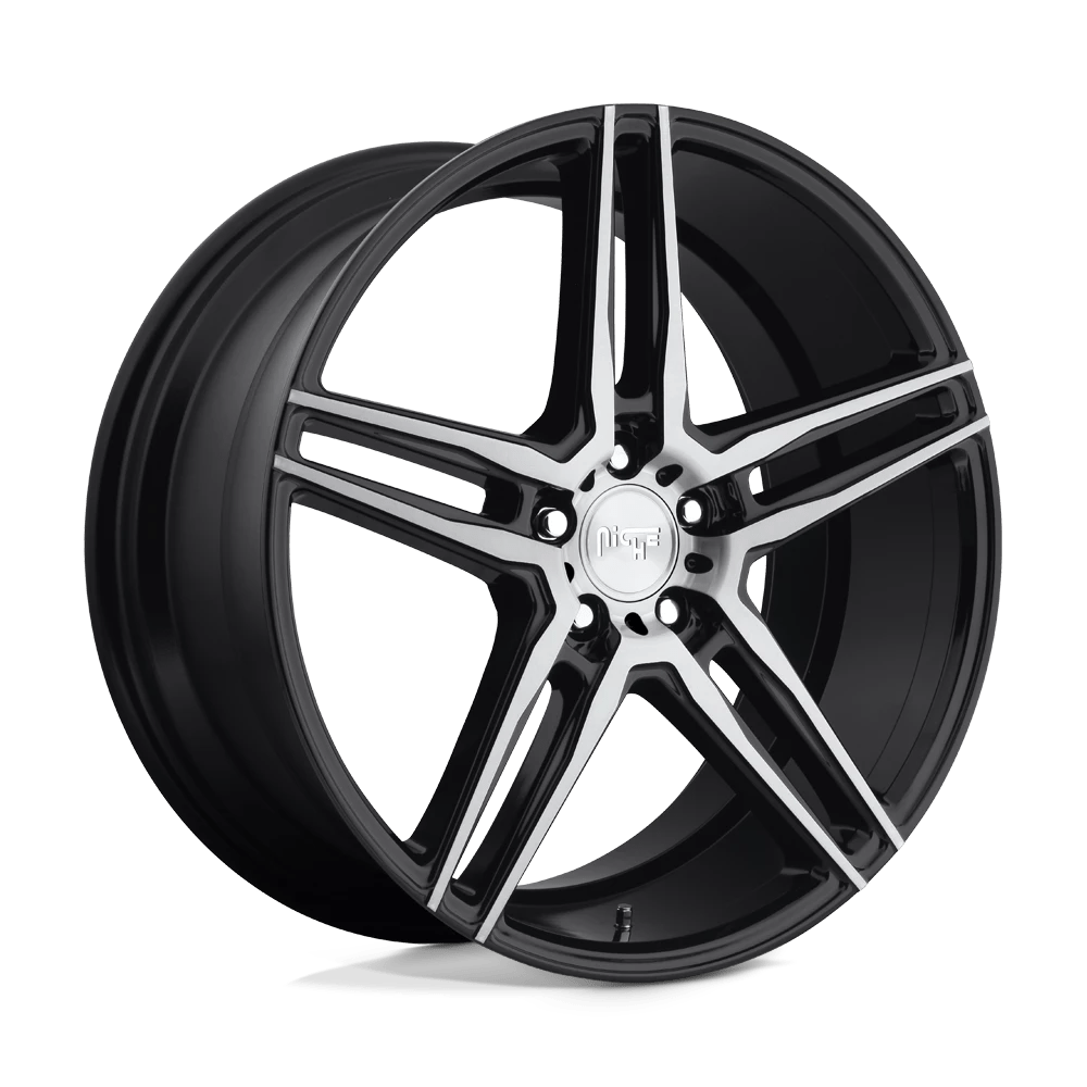 Niche 1PC M169 TURIN 19X8.5 35 5X114.3/5X4.5 MATTE BLACK MACHINED