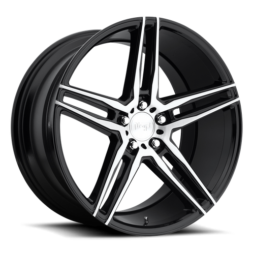 Niche 1PC M169 TURIN 18X8 40 5X114.3/5X4.5 MATTE BLACK MACHINED