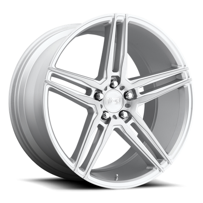 Niche 1PC M170 TURIN 19X8.5 35 5X114.3/5X4.5 GLOSS SILVER MACHINED
