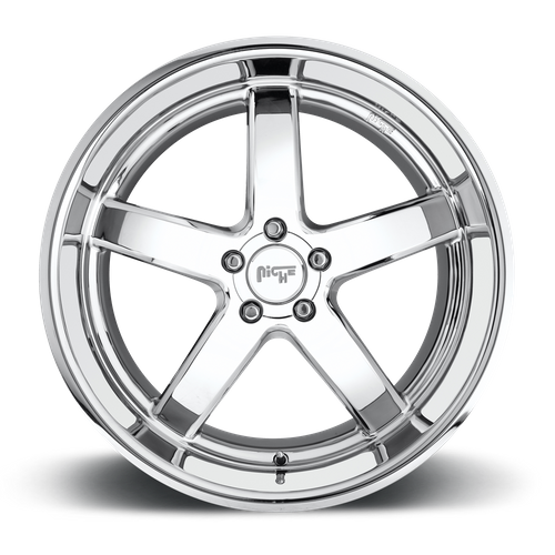 Niche 1PC M171 PANTANO 20X8.5 35 5X114.3/5X4.5 CHROME PLATED