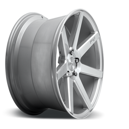 Niche 1PC M179 VERONA 19X9.5 35 5X114.3/5X4.5 GLOSS SILVER MACHINED