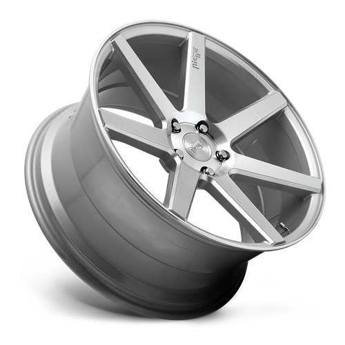 Niche 1PC M179 VERONA 20X10.5 27 5X112 GLOSS SILVER MACHINED