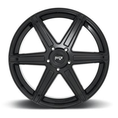 Niche 1PC M185 CARINI 20X10 40 5X114.3/5X4.5 MATTE BLACK