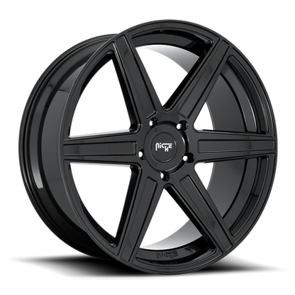 Niche 1PC M185 CARINI 20X9 35 5X120/5X4.72 MATTE BLACK