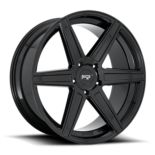 Niche 1PC M185 CARINI 20X9 35 5X120/5X4.72 MATTE BLACK