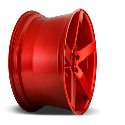 Niche 1PC M187 MILAN 20X10.5 35 5X120/5X4.72 CANDY RED
