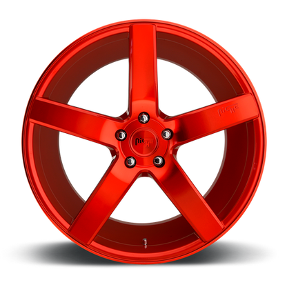 Niche 1PC M187 MILAN 20X10.5 35 5X120/5X4.72 CANDY RED