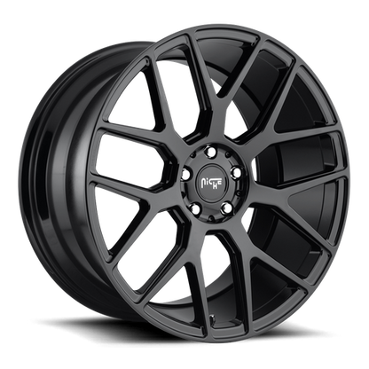 Niche 1PC M189 INTAKE 20X10 40 5X114.3/5X4.5 GLOSS BLACK