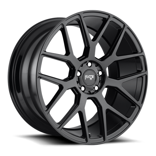 Niche 1PC M189 INTAKE 20X10 40 5X114.3/5X4.5 GLOSS BLACK