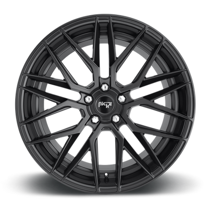 Niche 1PC M190 GAMMA 19X8.5 42 5X112 MATTE BLACK
