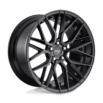 Niche 1PC M190 GAMMA 20X9 38 5X112 MATTE BLACK