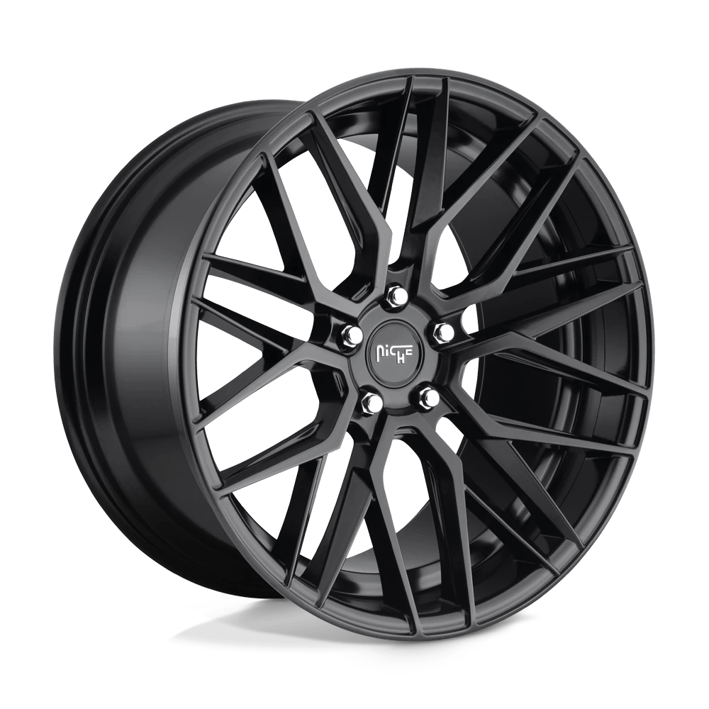 Niche 1PC M190 GAMMA 19X8.5 42 5X112 MATTE BLACK