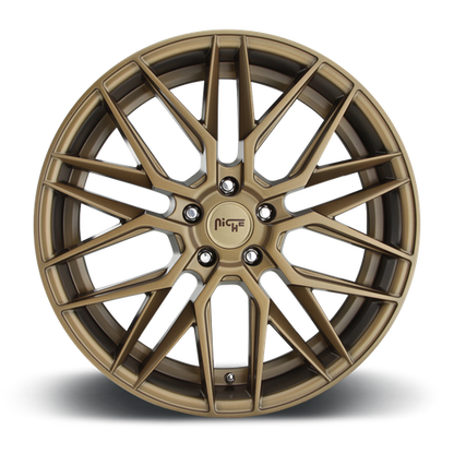 Niche 1PC M191 GAMMA 20X10.5 27 5X112 MATTE BRONZE