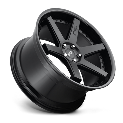 Niche 1PC M192 ALTAIR 20X9 38 5X112 GLOSS BLACK MATTE BLACK